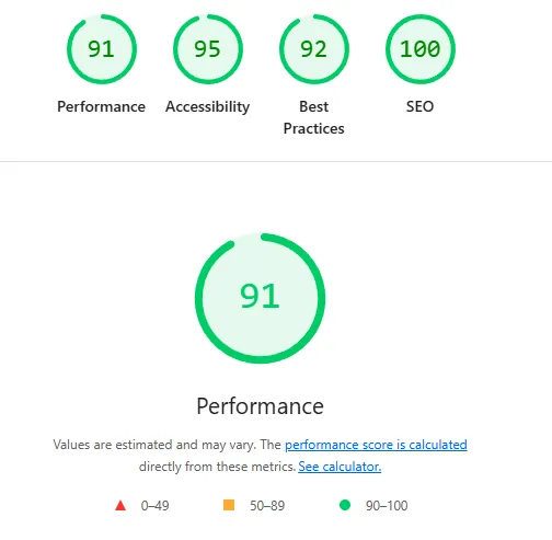 SEO e Performance